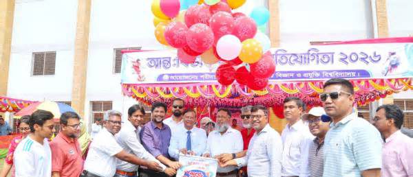যবিপ্রবিতে আন্তঃবিভাগ ফুটবল প্রতিযোগিতা শুরু