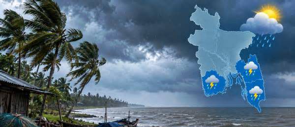 উপকূলীয় তিন বিভাগে বৃষ্টির আভাস, তাপমাত্রা কমার আশঙ্কা