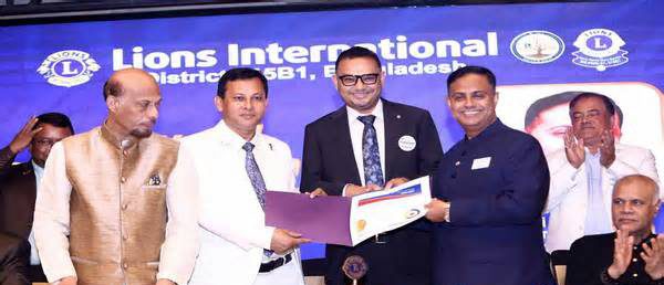 লায়ন্স ইন্টারন্যাশনাল জেলা ৩১৫ বি-১-এর অক্টোবর সেবা সপ্তাহের সমাপনী অনুষ্ঠান অনুষ্ঠিত