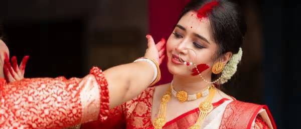 সিঁদুর খেলার পর ত্বকের যত্ন নেবেন যেভাবে