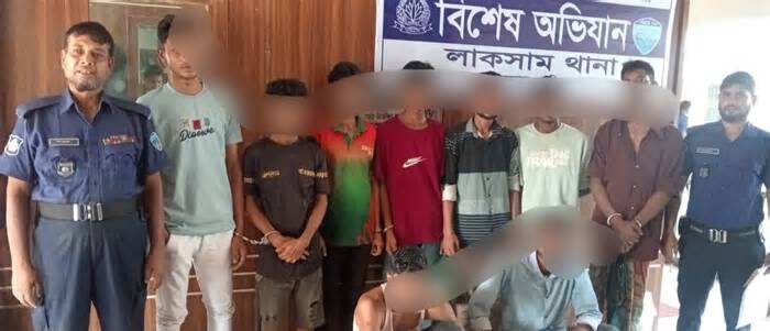 কুমিল্লায় কিশোর গ্যাংবিরোধী অভিযানে আটক ২৭৫, মুচলেকায় মুক্তি ১৩৩ জনের