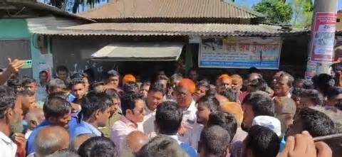 রাজবাড়ীতে প্রকাশ্যে ব্যবসায়ীকে গুলি, আহত ১