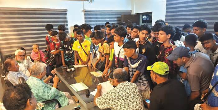 চট্টগ্রাম জেলা অনূর্ধ্ব-১৫ ফুটবল দলের চূড়ান্ত খেলোয়াড় বাছাই কার্যক্রম সম্পন্ন